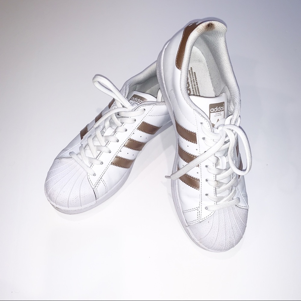 Adidas Superstar Rose Gold Sz 9